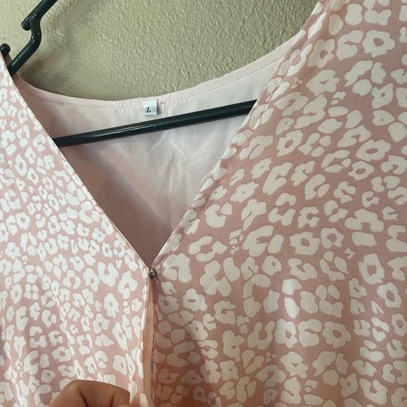 Pink & White Dress - Picture 3 of 3